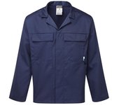 Chaqueta laboral mayo, cuatro bolsillos azul marino c859