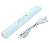 Lámpara led ultrafina, regleta led, luminaria led, foco led, tubo fluorescente led, luz con regleta e interruptor, 4w, 350 lm, luz blanca, 6500k 34 x