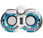 Flotador rueda hinchable river run 2 plazas c/nevera 157x243 cm intex