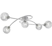 Plafon 5l rolo cromo 5 x 40w g-9