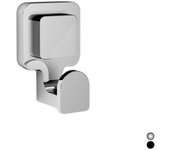 Percha 2 pcs serie kara cromo 6 x h.9,4 x 5,3 cm