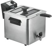 Freidora rgv fry type 8/n 8 l individual acero inoxidable negra 3000 w
