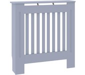 Cubierta para radiador mdf gris 78 cm