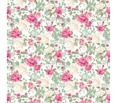 Papel pintado floral rosas del jardín