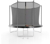 Cama elástica ø 305 cm- 10ft- red interior, colchoneta de protección y escalera