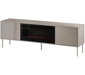Mueble tv tolete 107, beige, 180x55x40cm