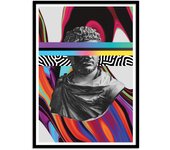 Art-poster - fekobee - dorian legret - con marco negro 30 x 40 cm
