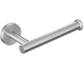 Portarrollos de papel higiénico, montaje en pared con tornillos, apto para baño, cocina, acero inoxidable cepillado