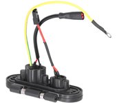 Puerto de carga para scooter eléctrico, pieza de repuesto de cubierta de carga de enchufe a prueba de polvo, base de carga, compatible con ninebot g30