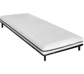 Conjunto de somier de láminas + colchón 90 x 190 cm de espuma desenfundable de 10 cm - nasus de dreamea