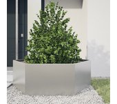 Jardinera hexagonal 138x120x45 cm acero inoxidable