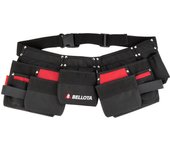 Bellota pn7bol - cinturón porta herramientas negra con 7 bolsillos