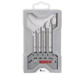 Juego de 5 brocas cerámicas bosch cyl-9 para baldosas - ø4/5/6/8/10 - 2608587169
