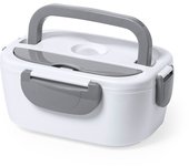 Fiambrera eléctrica calpy. 40w, 1 litro de capacidad. abs libre de bpa. 23x16,5x10,5 cm. color: blanco dam