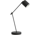 Light & living - lámpara de mesa - rijeka - negro - metal - lámpara de escritorio - g9 - 1890512