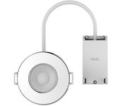 6w ip65 regulable cct alu empotrable led foco para baño - 3000k/4000k/6500k - silumen