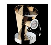 Cafetera espresso diva gold en color bugatti gold