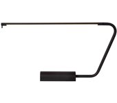Lucide madison - lámpara de escritorio - led dim to warm - 1x6,5w 2600k/2800k - negro