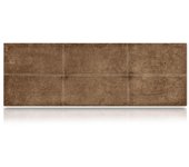 Cabeceros poseidón tapizado nido antimanchas marrón 130x50 de sonnomattress