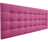 Cabecero cama oslo tapizado en tejido en antimanchas fucsia 105*70 cm