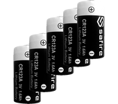 50 pilas cr123a 3v 1600 mah