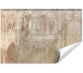 Papel pintado vilene foto arquitectura abstracción para sala 520cm x 318cm
