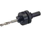Silverline - husillo hexagonal para coronas perforadoras 32-152 mm