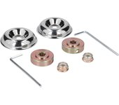 Juego de 2 adaptadores para cortadora de césped, cortadora de hilo, desbrozadora, pieza compatible con stihl fs55r f