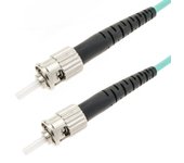 Cable de fibra óptica om4 para router de st a st multimodo simplex 50µm/125µm, 20m