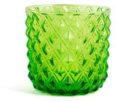 H&h nuevo murano 6 juego de vidrio, vidrio, verde, cl30