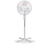 Ventilador de pie blanco 45w 40cm 3 velocidades