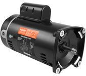 Vevor motor de bomba de piscina de 1 hp 115/230 v 9/4,5 amperios 56 y 3450 rpm 90 f/250 v condensador