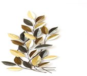 Decoración de pared dkd home decor dorado metal cobrizo claro (62 x 6.4 x 122 cm) 8424001870974 s3019079 dkd home decor