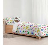 Funda nórdica decolores ocells multicolor 240 x 220 cm