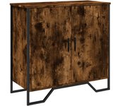 Aparador | aparador de comedor | armario de cocina madera de ingeniería roble ahumado 78x35,5x74,5 cm cfw47639