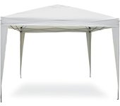 Garden friend gazebo pop-up 3x3x2,7h m con bolsa de transporte blanco