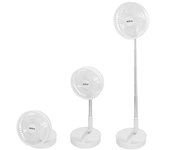Aktive ventilador inalámbrico de pie plegable 4 velocidades c/usb