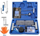 Kit red 73pcs reparación de neumáticos, mecha de neumáticos de dibujo, para neumáticos universales