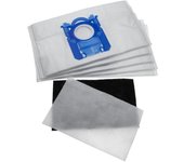 Vhbw set de 14 uds. (filtro + bolsa) compatible con electrolux z4660, viva quickstop aspiradora