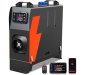 Calentador diésel todo en uno 12/24v 5-8 kw 0,15-0,44 l/h calentador de aire diésel control inteligente lcd bluetooth aplicación remota control