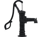 Bomba de agua manual para jardín de hierro fundido