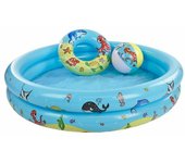 Piscina hinchable para niños swim essentials 2020se465 120 cm aguamarina