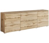 Mueble tv miami 413, roble wotan, 180x62x35cm
