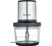 Severin km 3867 picadora universal negro mate / acero inoxidable / vidrio 400 w