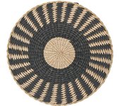 Origen home decor adorno de pared cuadros bohemio marrón redondo 35x35x6cm