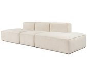 Sofá esquinero more m(m4-m1-m3) crema