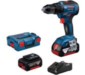 Bosch gsb 18v-55 2x4.0ah destornillador de impacto - 06019h5300