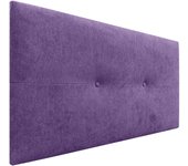 Dhome cabecero de tela aqualine pro cabeceros cabezal tapizado cama lujo (lila, 105cm)