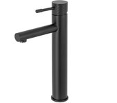 Valaz grifo de lavabo alto monomando acabado maneta luxury negro mate para pica - serie birim