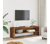 Maison exclusive - mueble de tv madera de ingeniería envejecida 120x40x40 cm